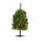 3ft. Pre-Lit Montana Mixed Pine, Pinecones & Berries Artificial Christmas Tree with Clear LED Lights
